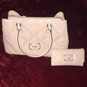Guess purse and wallet